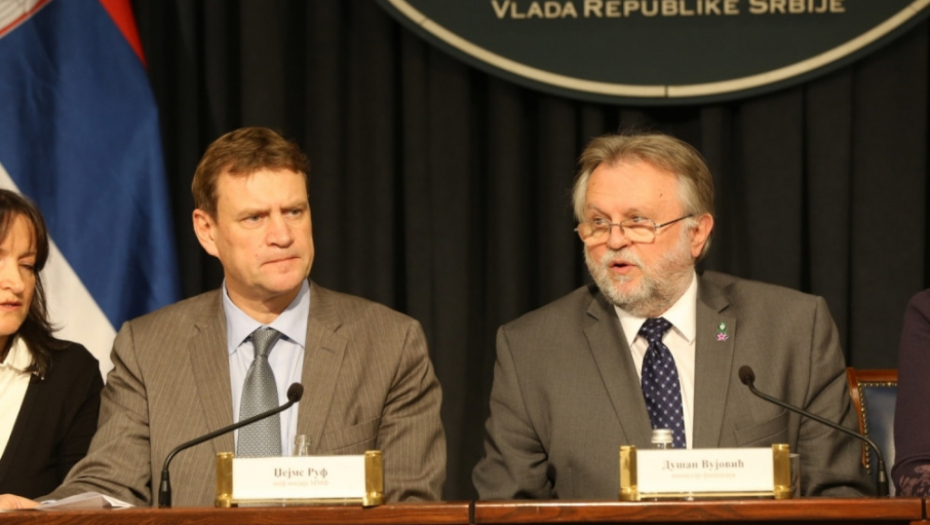 Džejms Ruf prilikom poslednje posete