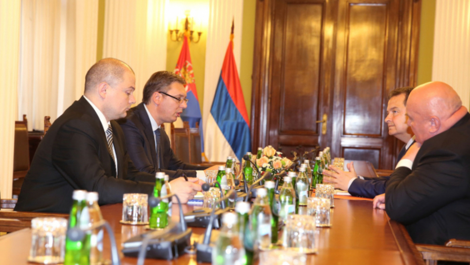 Aleksandar Vučić Ivica Dačić konsultacije