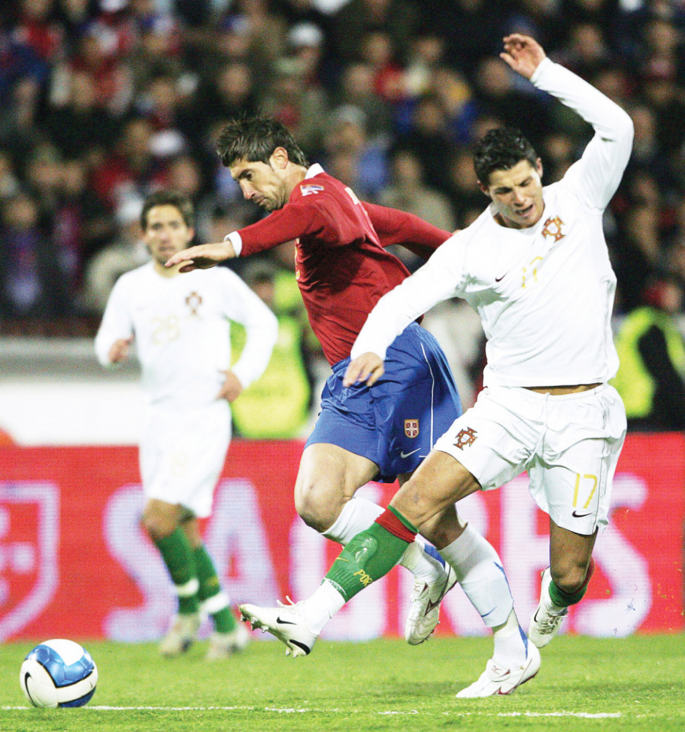 Ivica Dragutinović i Kristijano Ronaldo