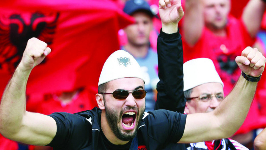 Albanija navijači EP