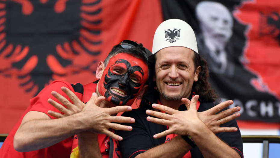Albanija navijači EP
