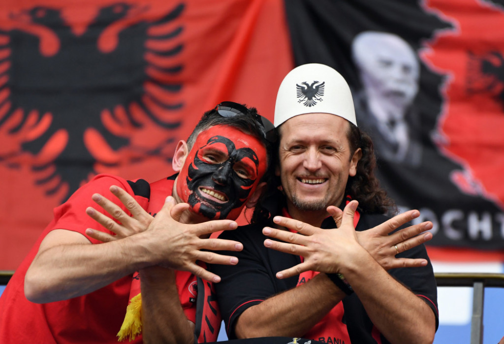 Albanija navijači EP