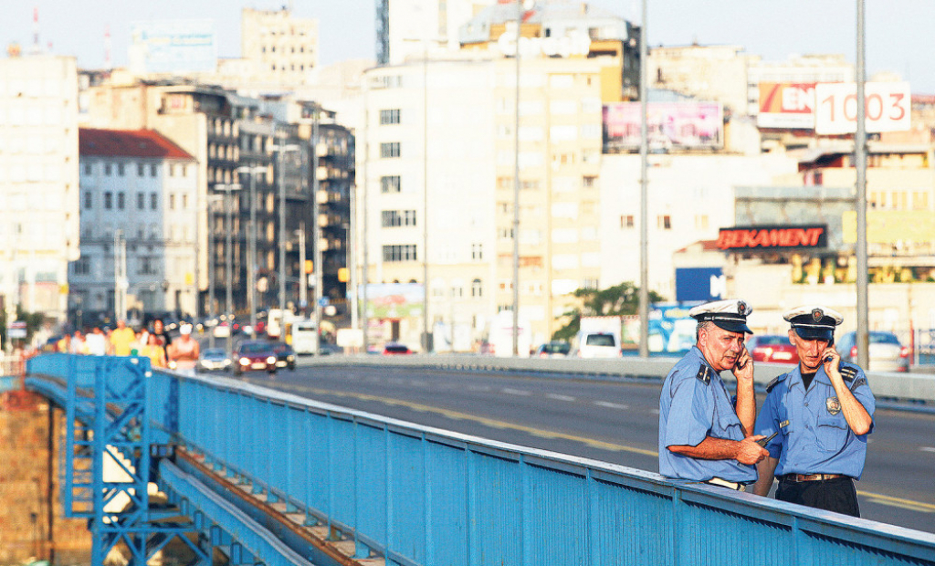 Brankov most policija