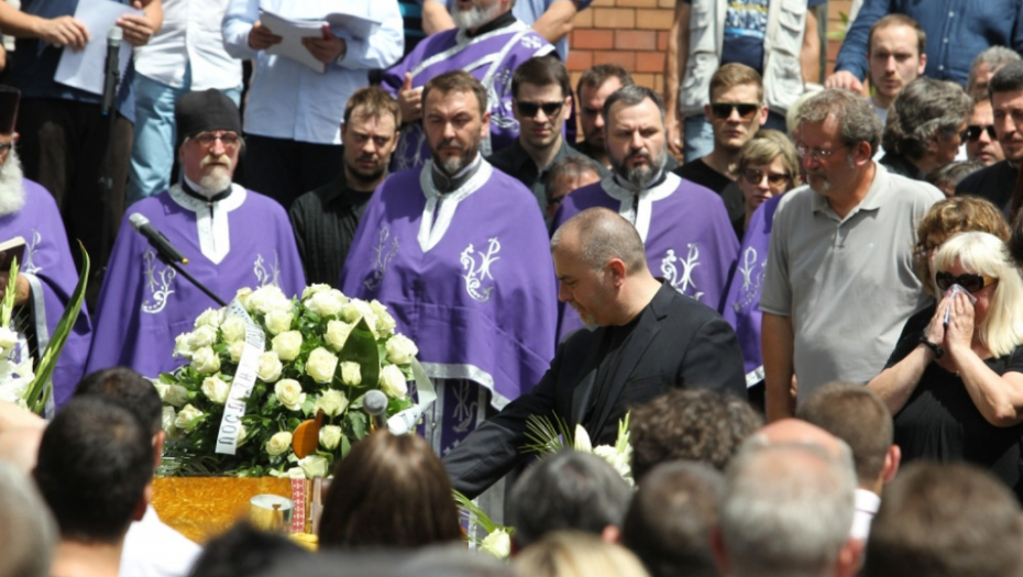 Sahrana Milorada Mandića Mande