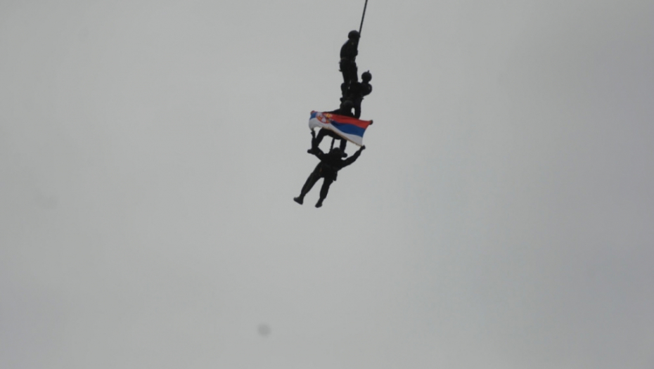 Vežba policije u Makišu