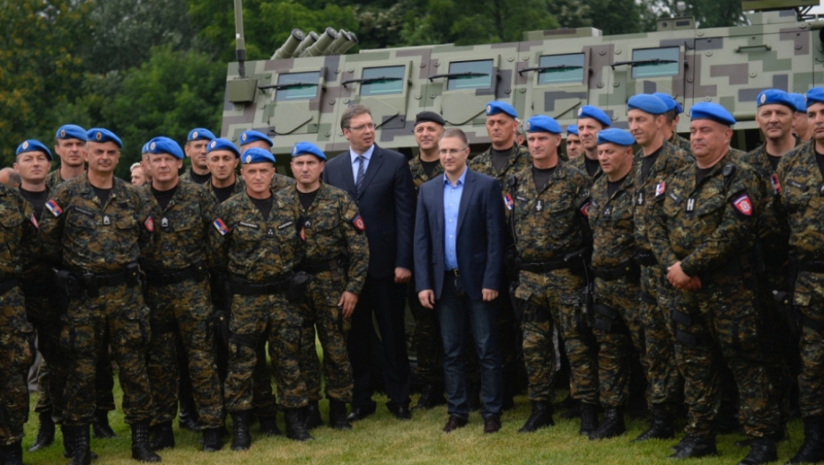 Vežba policije u Makišu