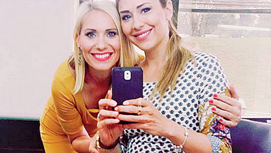 Koleginice: Marija Veljković  i Kristina Radenković