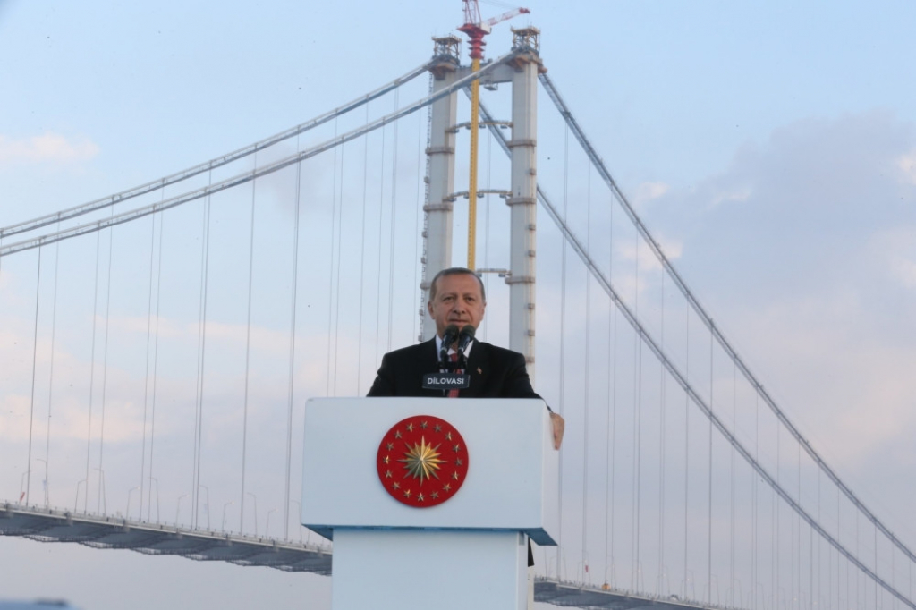 Erdogan na otvaranju mosta