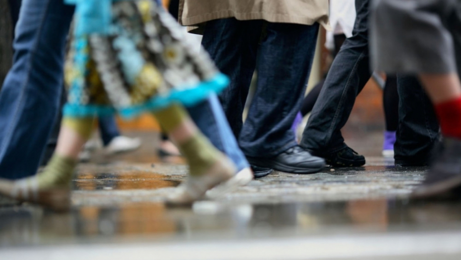 Noge šetnja trčanje