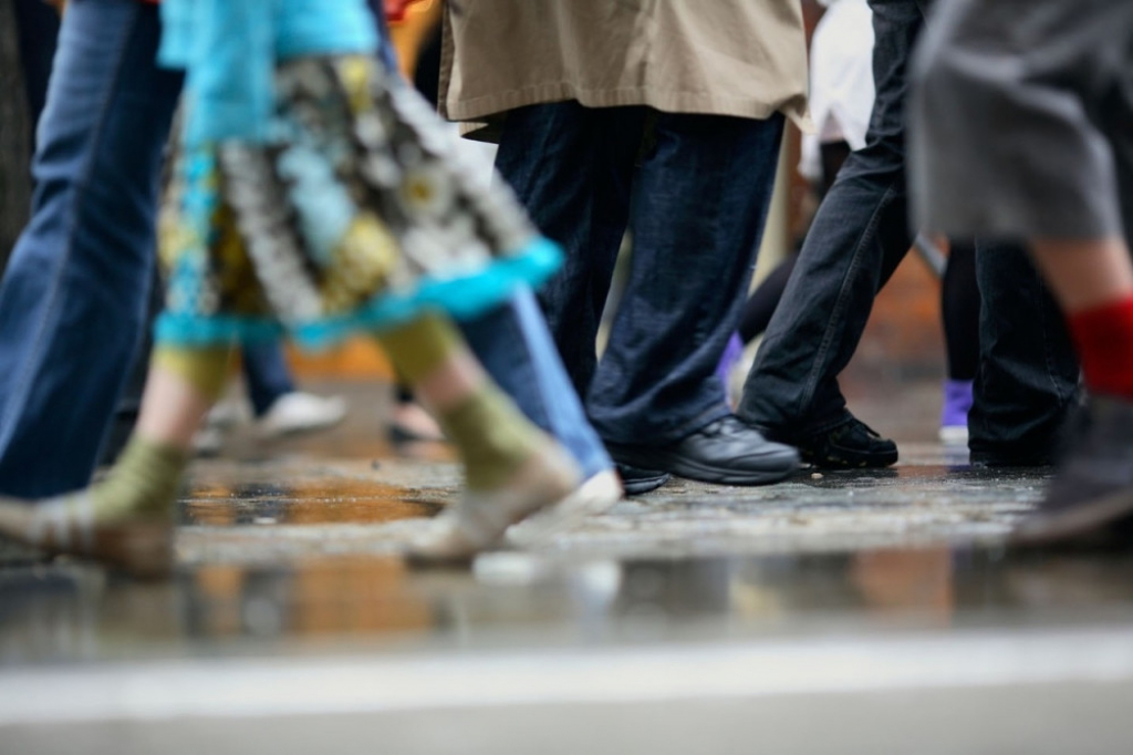 Noge šetnja trčanje