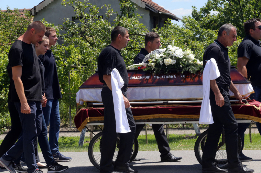 Sahrana Vladimira Mijatovića