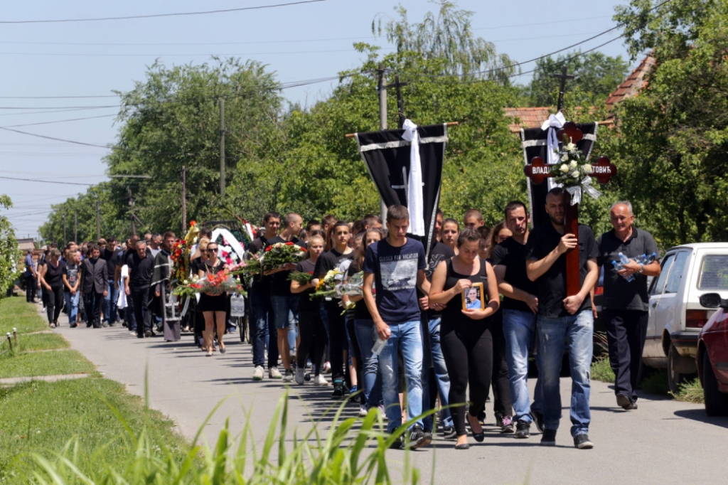 Sahrana Vladimira Mijatovića