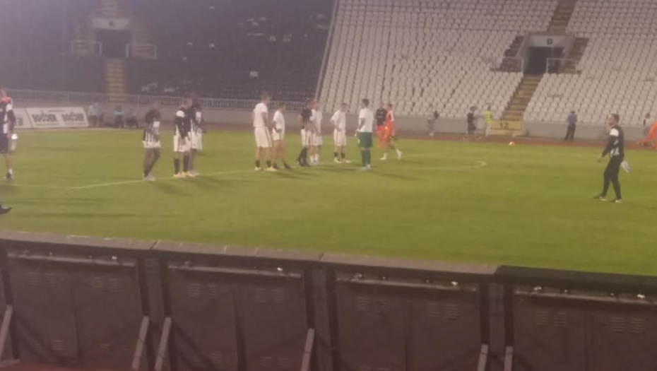 Lakši trening fudbalera Partizana