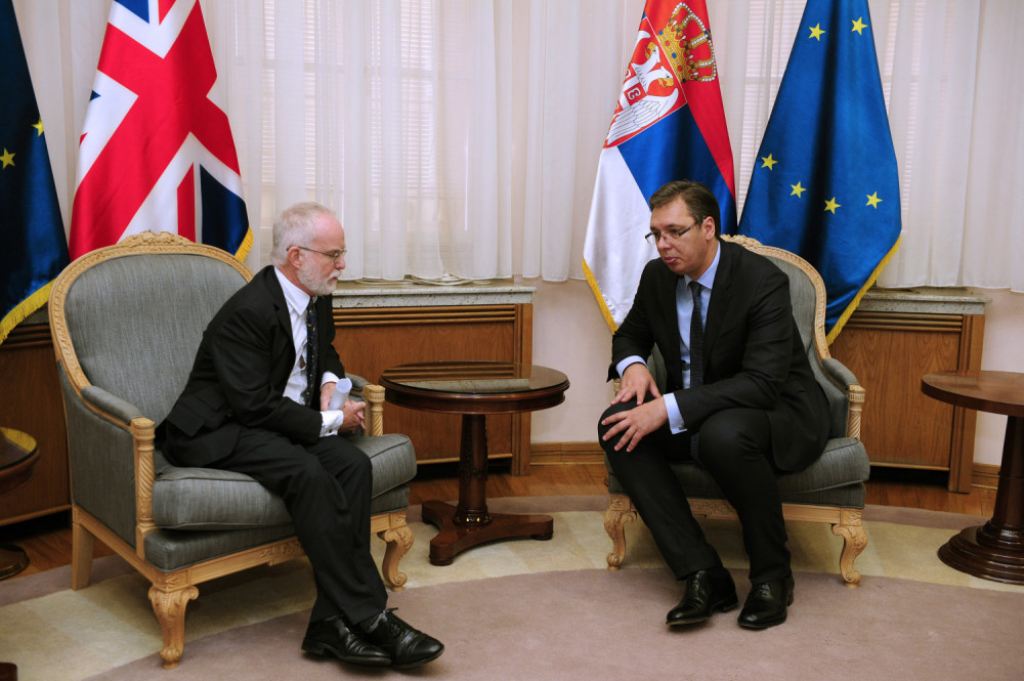 Aleksandar Vučić i Denis Kif