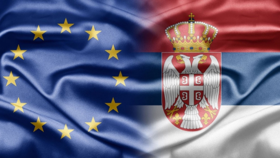 Srbija EU zastava
