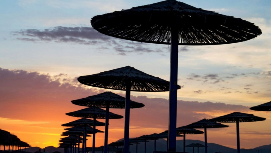 Velika plaža, Crna Gora, Ulcinj, Ada Bojana