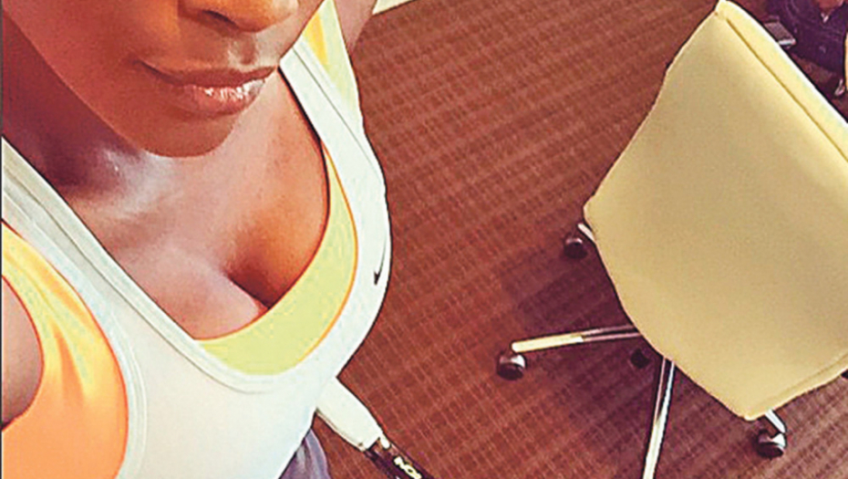 Vilijamsova je i ranije  gurala poprsje u prvi plan