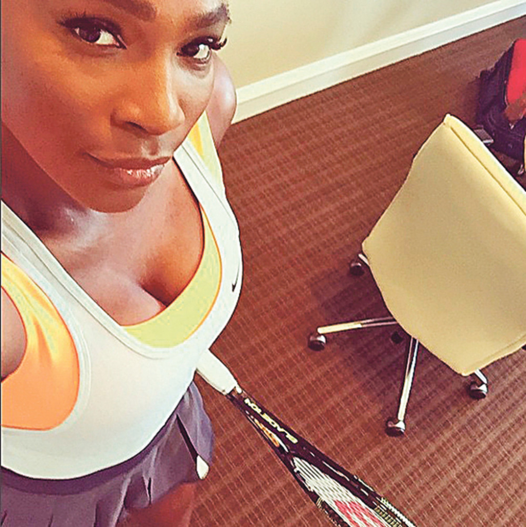 Vilijamsova je i ranije gurala poprsje u prvi plan