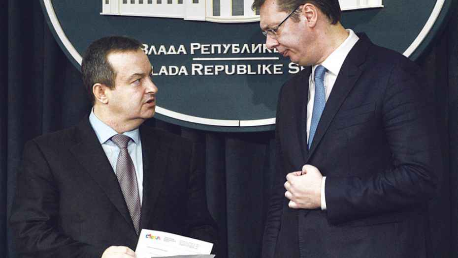 Ivica Dačić i Aleksandar Vučić