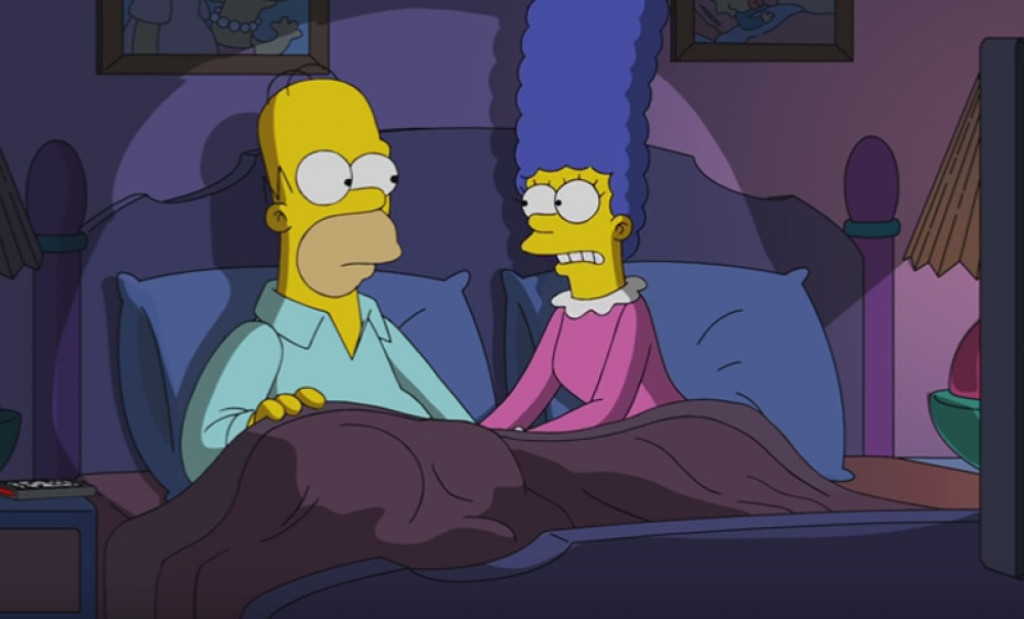 Simpsonovi Homer i Mardž Simpson