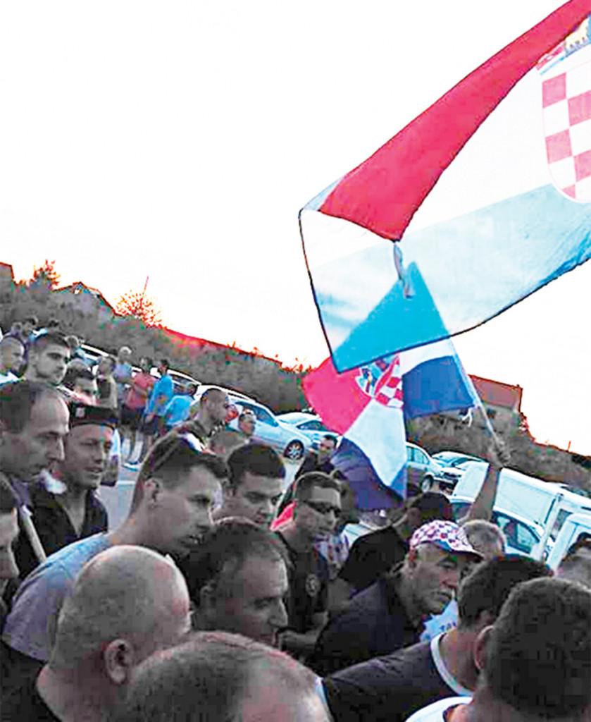 Hrvati udarili  na Srbe i  proteruju ih