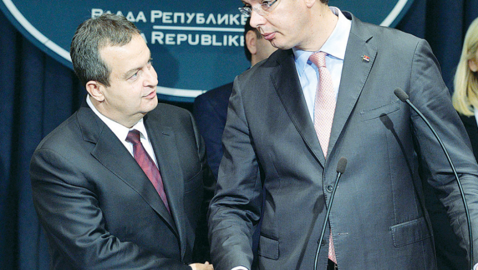 Ivica Dačić i Aleksandar Vučić