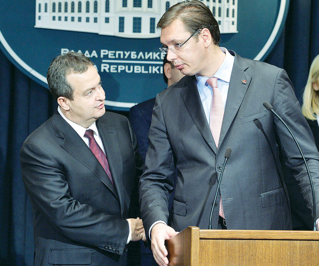 Ivica Dačić i Aleksandar Vučić