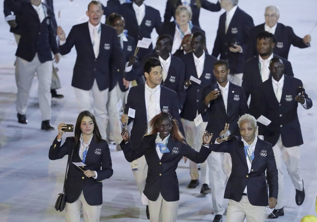 Otvaranje Olimpijskih igara Izbeglički olimpijski tim