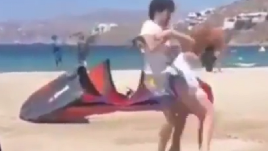 Lindzi i Igor u klinču