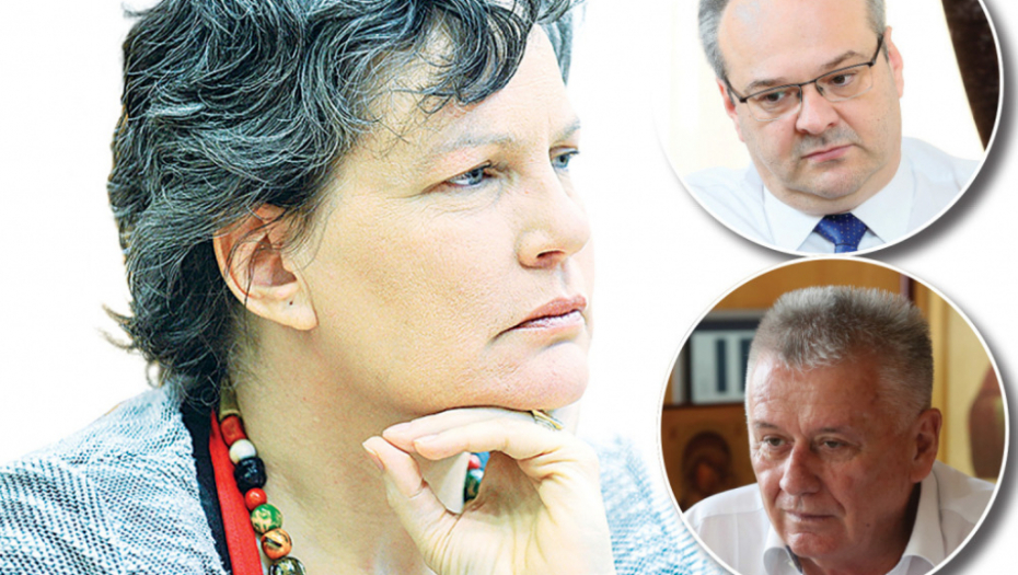 Kori  Udovički, Željko Sertić i Velja Ilić