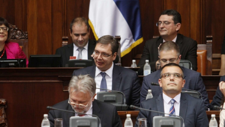 Sednica skupštine Nova Vlada