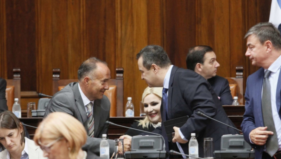 Sednica skupštine Nova Vlada