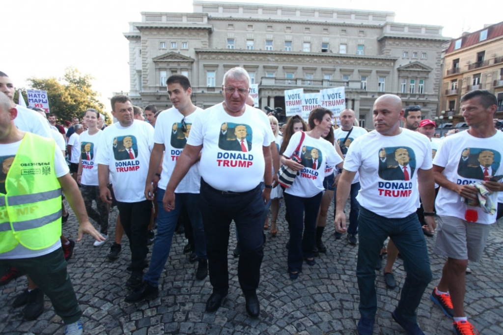 Vojislav Šešelj protest