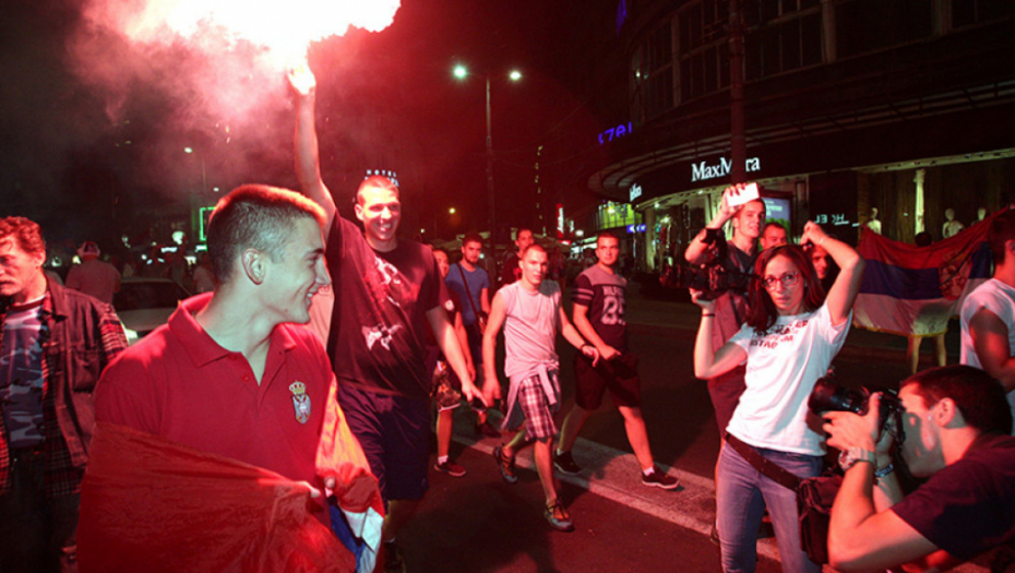 Beograd slavalje vaterpolisti