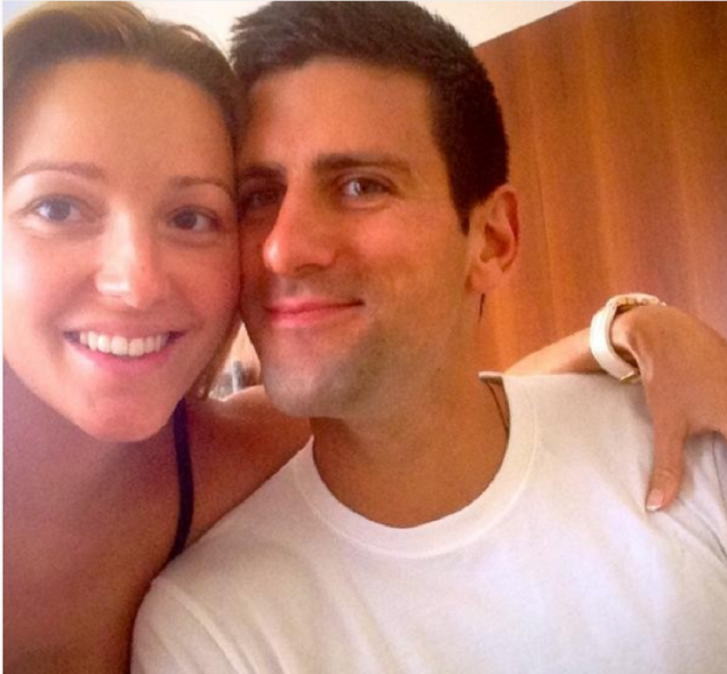 Jelena i Novak Đoković