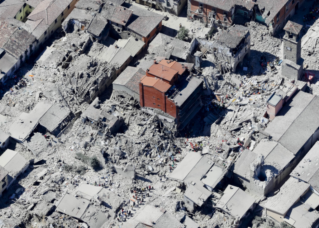 Zemljotres u Italiji Amatriče