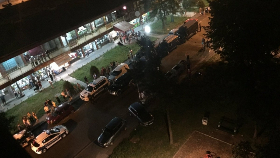 Novi Beograd napadač u zgradi