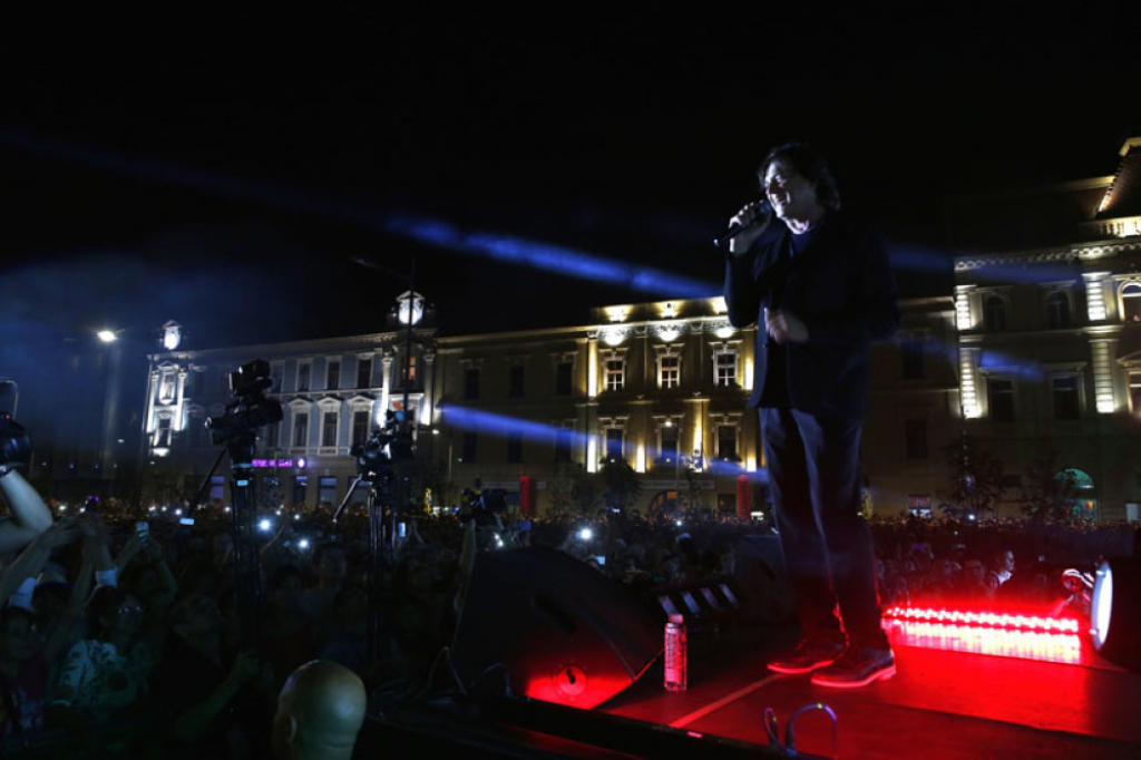 Zdravko Čolić koncert Zrenjanin