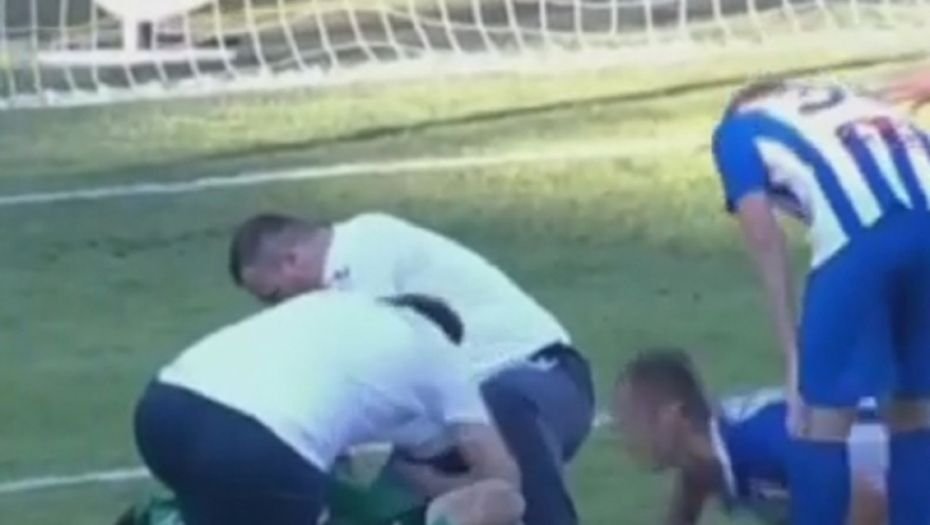 U nokdaunu: Golman Pazaraca Mladen Živković