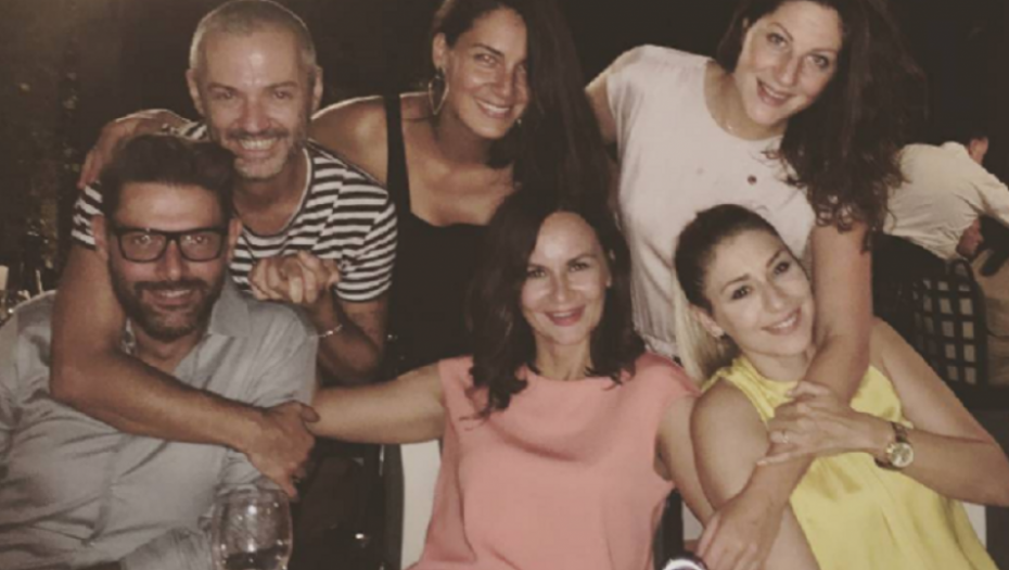 Marija Kilibarda sa prijateljima