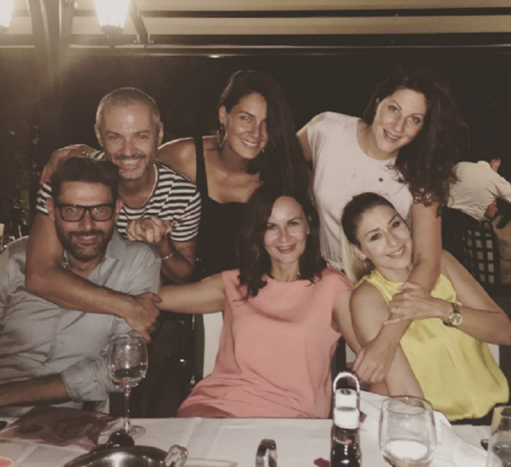 Marija Kilibarda sa prijateljima