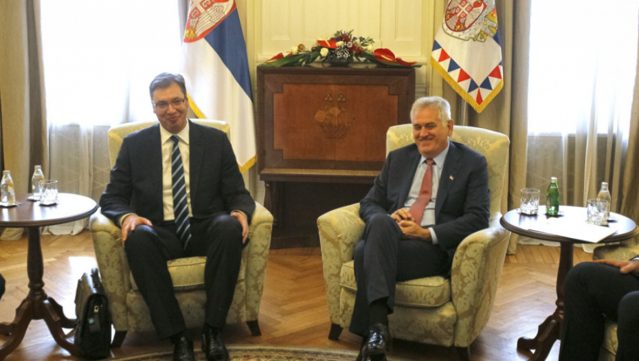 Aleksandar Vučić i Tomislav Nikolić