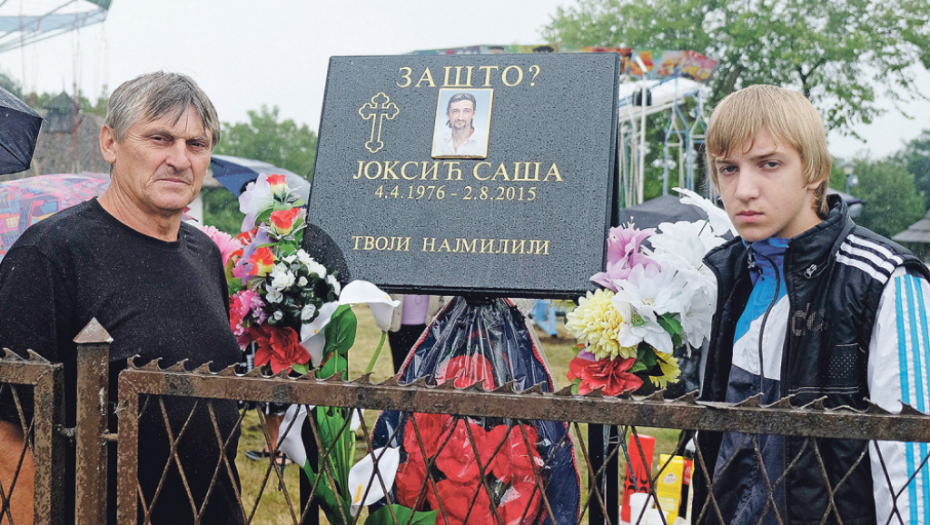 Otac i sin nastradalog obeležili godišnjicu