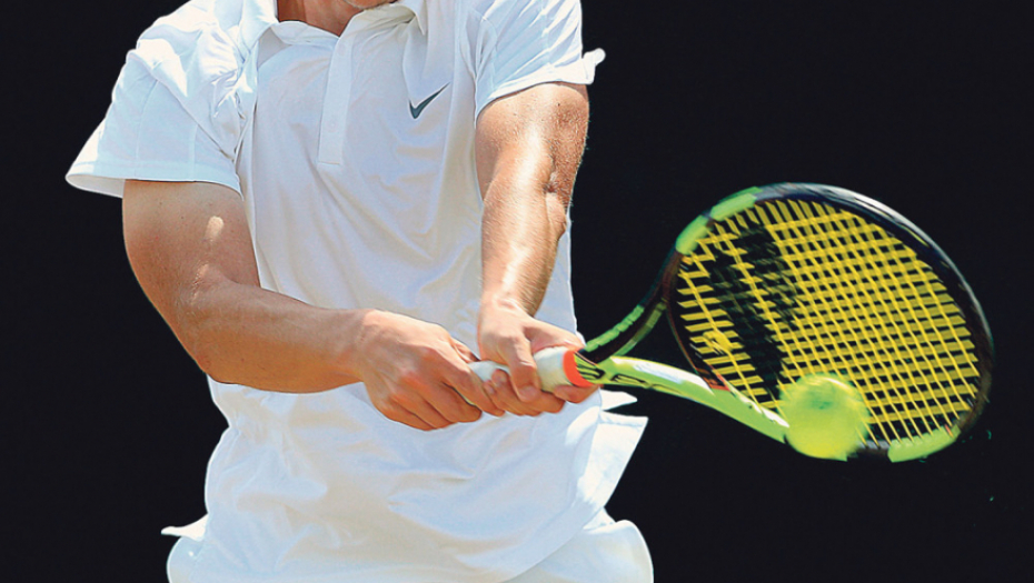 Novi srpski biser: Miomir Kecmanović tokom Vimbldona