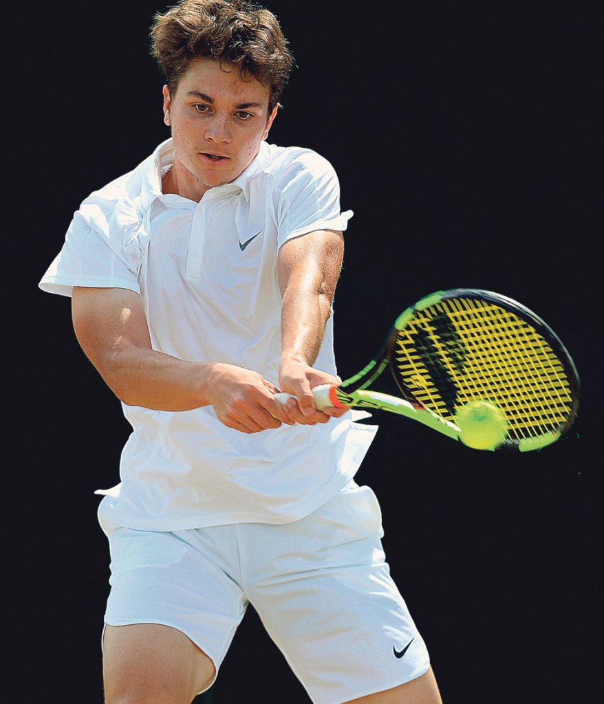 Novi srpski biser: Miomir Kecmanović tokom Vimbldona