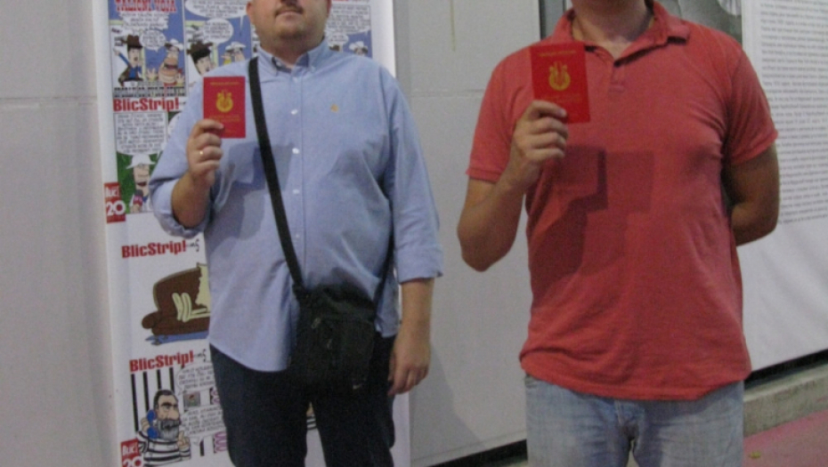 Novi (Marko Somborac) i stari predsednik republike