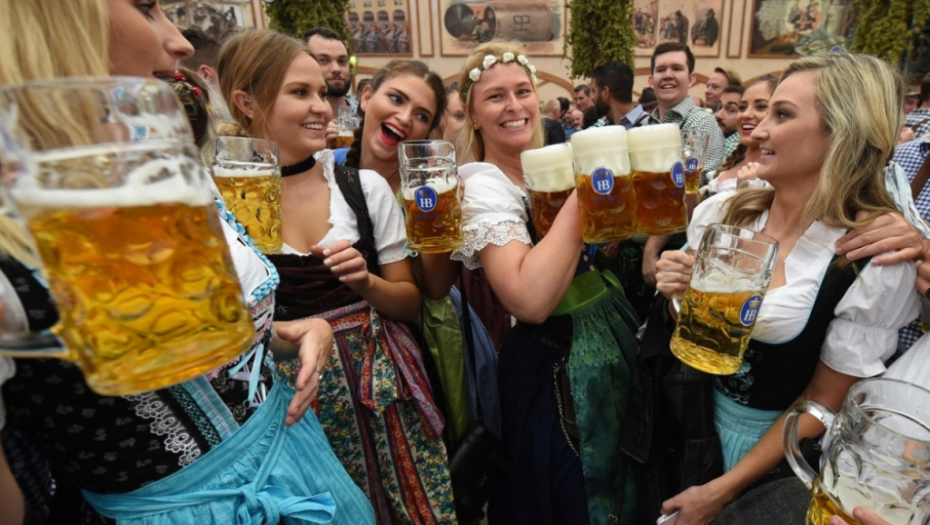 Oktoberfest Minhen Pivo