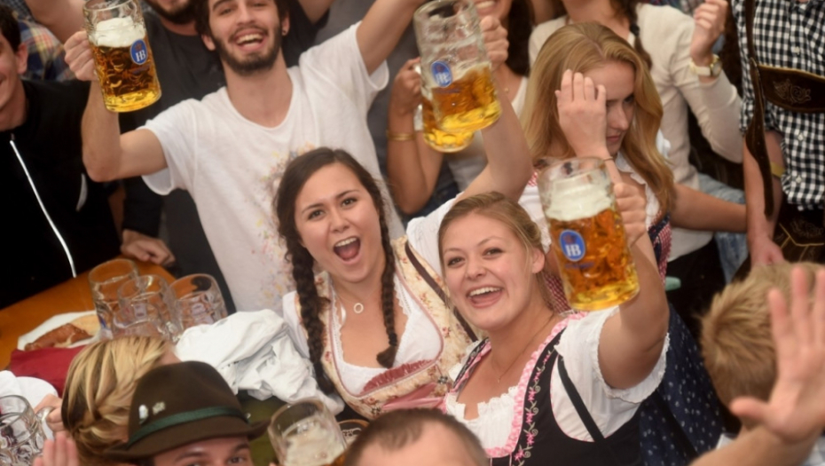 Oktoberfest Minhen Pivo