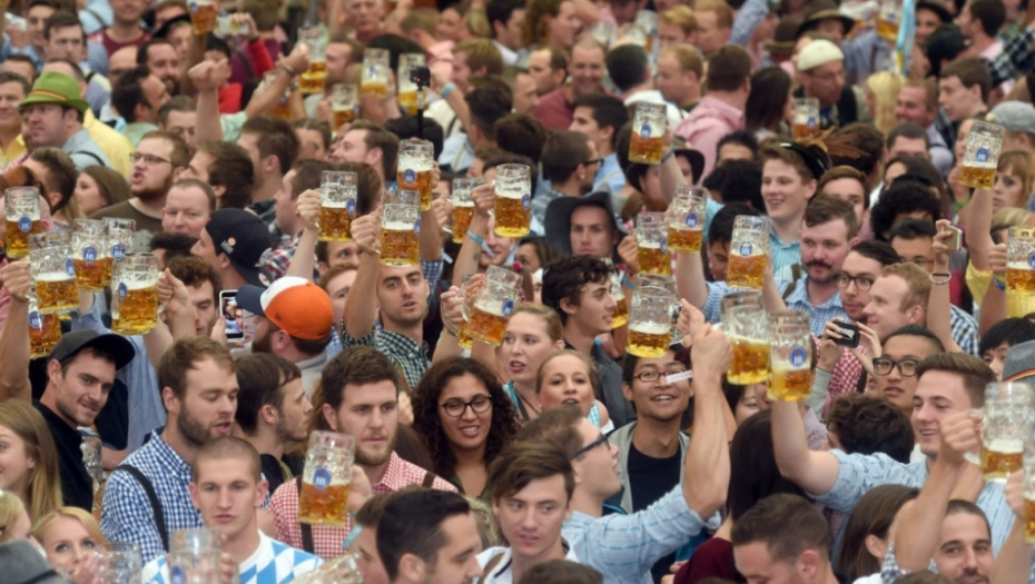 Oktoberfest Minhen Pivo