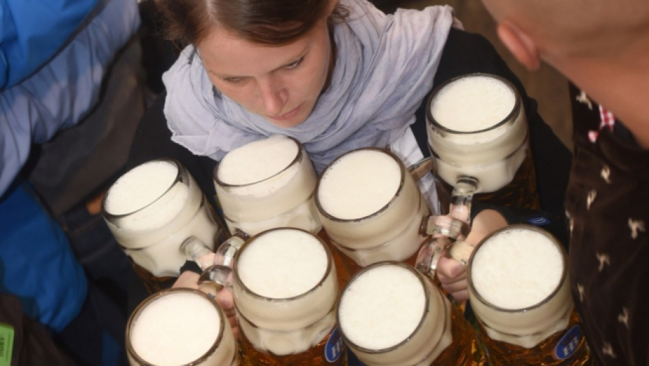 Oktoberfest Minhen Pivo